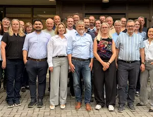 Teamet samlet til kick-off arrangement for 'Stegen projektet'