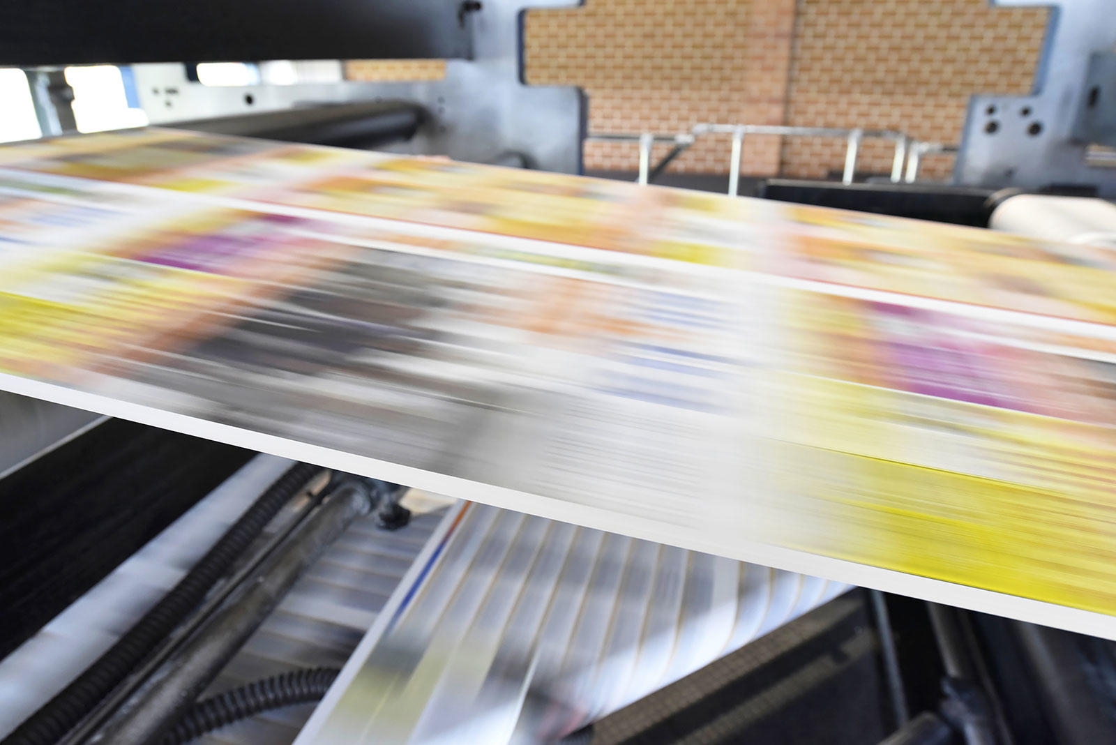 Paper printing machine