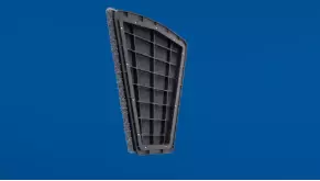 Bagsiden af cloth filter 